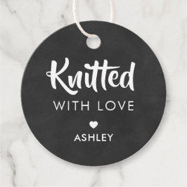 Mit Liebe geknetet, handgemachte Geschenktafel, Ko Geschenkanhänger