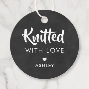 Mit Liebe geknetet, handgemachte Geschenktafel, Ko Geschenkanhänger