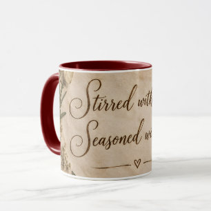 Mit Liebe gerührt Tasse