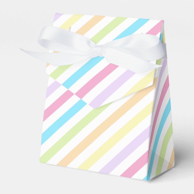 Mit Liebe gesprenkelt Baby Sprinkle Zelt Gesichtsk Geschenkschachtel (Vorderseite)