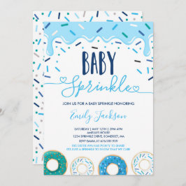 Mit Liebe gesprenkelte Sprinkle-Einladung von Donu Einladung