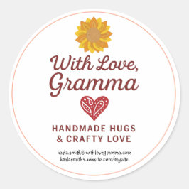 Mit Liebe, Gramma Aufkleber