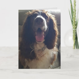 Mit Liebe Grußkarte Karte