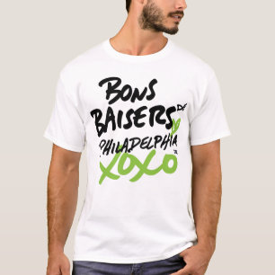 "Mit Liebe" im französischen T - Shirt