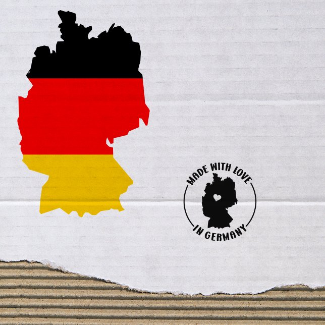 Mit Liebe in Deutschland, Gummistempel (Von Creator hochgeladen)