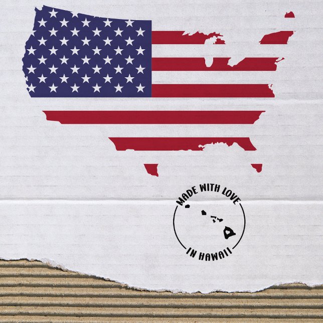 Mit Liebe in Hawaii, Gummistempel (Von Creator hochgeladen)
