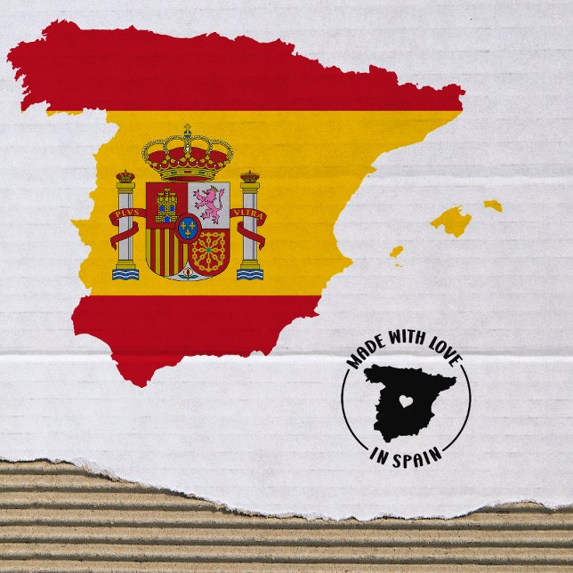 Mit Liebe in Spanien, Gummistempel (Von Creator hochgeladen)
