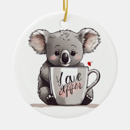 mit Liebe Keramik Ornament