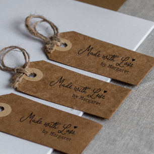 Mit Liebe, kundenspezifische Minimalistische Signa Gummistempel