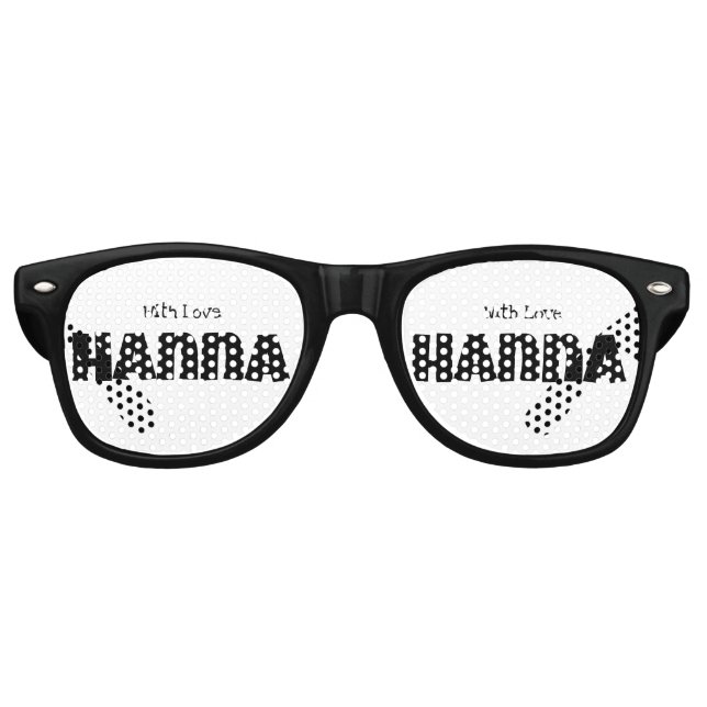 Mit Liebe personalisieren Partybrille (Vorderseite)