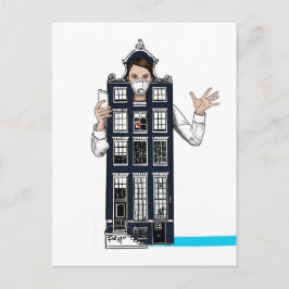 "Mit Liebe" Postkarte