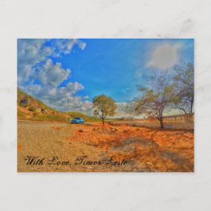 Mit Liebe Timor-Leste Postkarte