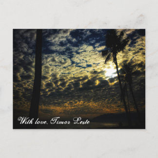 Mit Liebe Timor-Leste Postkarte