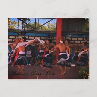 Mit Liebe Timor-Leste Postkarte