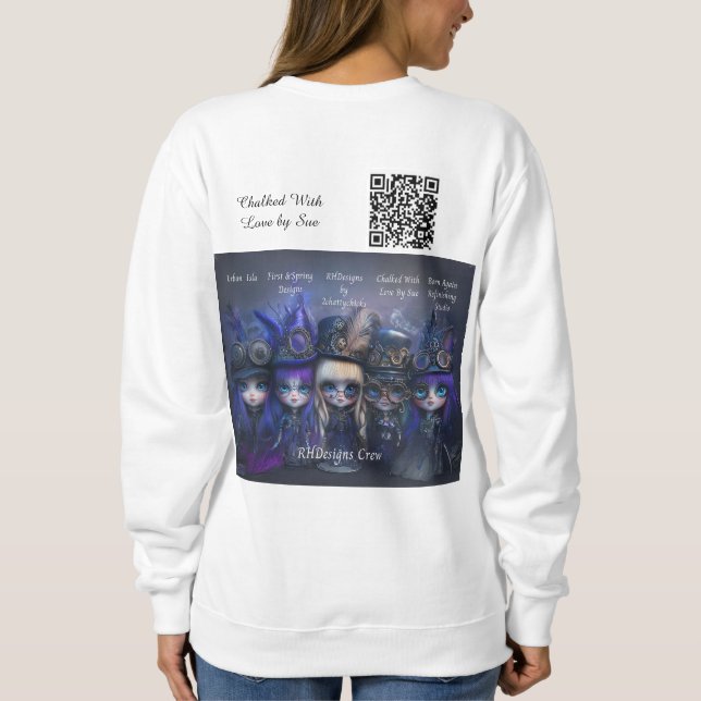 Mit Liebe von Sue Sweatshirt (Rückseite)