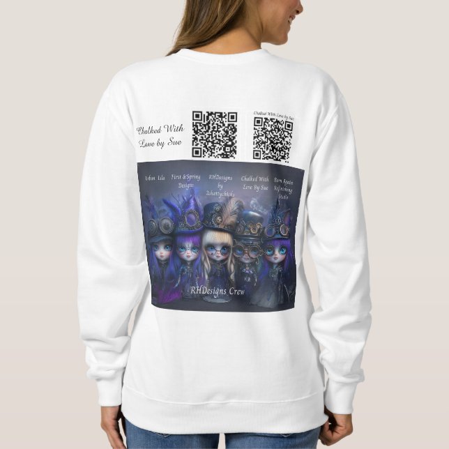 Mit Liebe von Sue Sweatshirt (Rückseite)