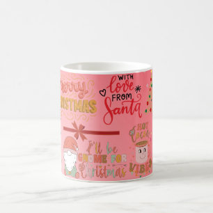 mit Liebe von Weihnachtsmann, frohe Weihnachten Kaffeetasse