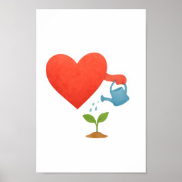 Mit Liebe wachsen Poster