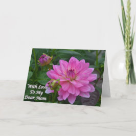 Mit Liebe zu meiner lieben Mama Karte