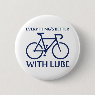 Mit Lube ist alles besser Button