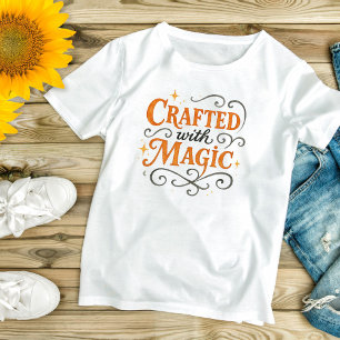Mit Magie Halloween Hexe Funny T-Shirt