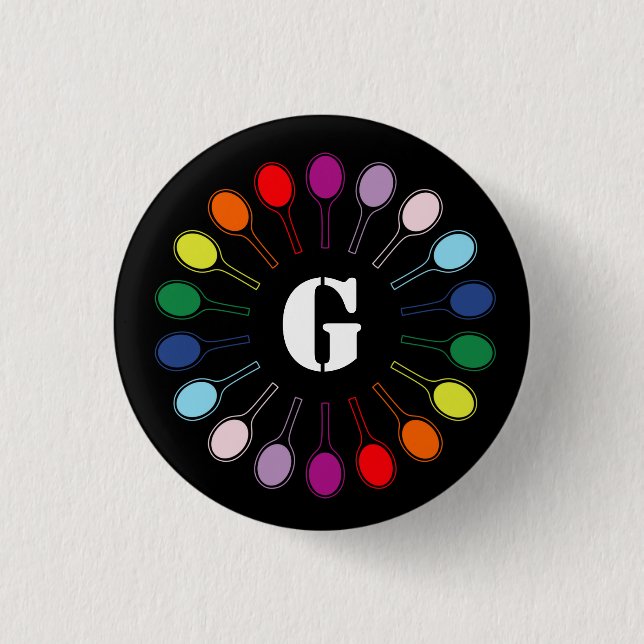 Mit maßgeschneiderten Tennisschlägern Button (Vorderseite)