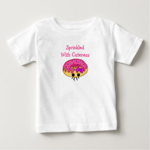 Mit Mattiertem Donut gesprenkelt Baby T-shirt
