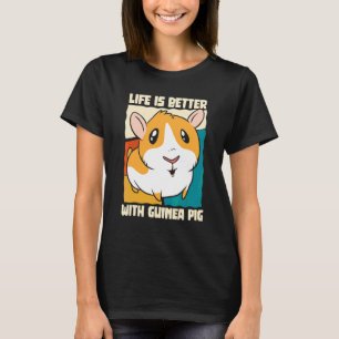 Mit Meerschweinchen Haustier Meerschweinchen Tier T-Shirt