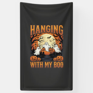 Mit meinem Boo Halloween-Geister-Design Banner