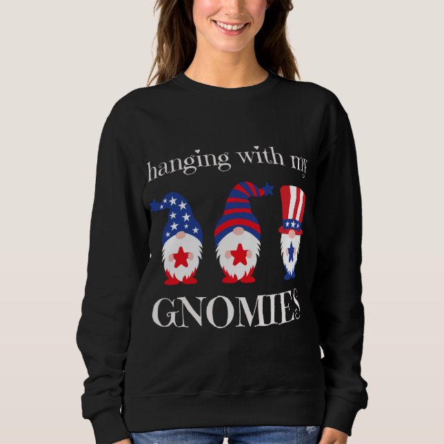 Mit meinem ersten Grade Gnomies Teacher Gnome Sweatshirt (Vorderseite)
