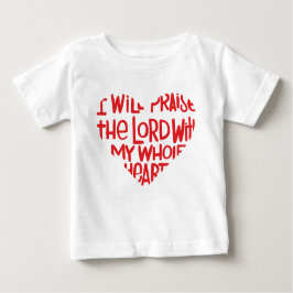 Mit meinem ganzen Herzen Baby T-shirt