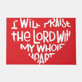 Mit meinem ganzen Herzen Fußmatte