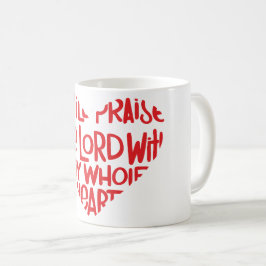 Mit meinem ganzen Herzen Kaffeetasse