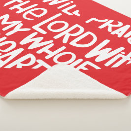 Mit meinem ganzen Herzen Sherpadecke