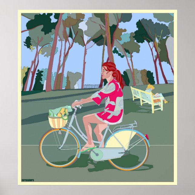 Mit meinem Körper und Geist fliegen Poster (Vorne)