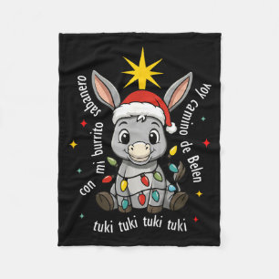 Mit meinem mexikanischen Burrito Sabanero Tuki Tuk Fleecedecke