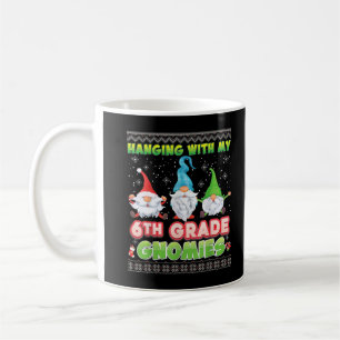 Mit meinen 6. Grade Gnomies Ugly Sweater Chr Kaffeetasse