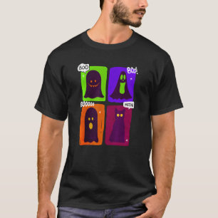 Mit meinen Boos und einem Miau Halloween-Geistern T-Shirt