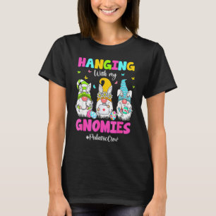 Mit meinen Gnomen den Kindergarten-Ostertag ändern T-Shirt