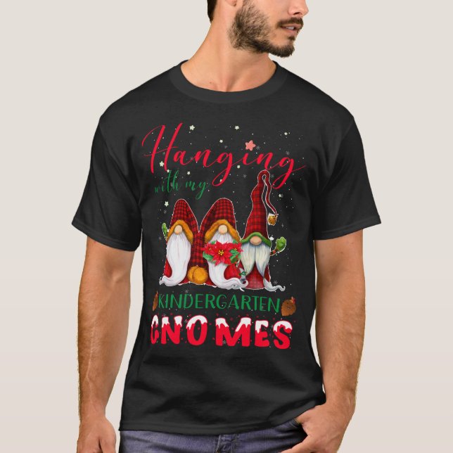 Mit meinen Gnomen drei Gnomes Pajamas Chris T-Shirt (Vorderseite)