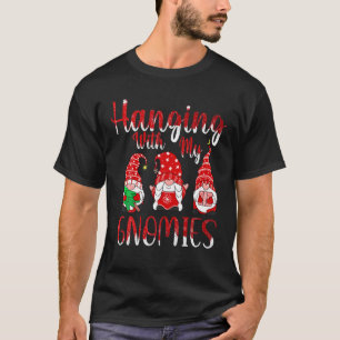 Mit meinen Gnomen lustige Weihnachtsgnome Weihnach T-Shirt