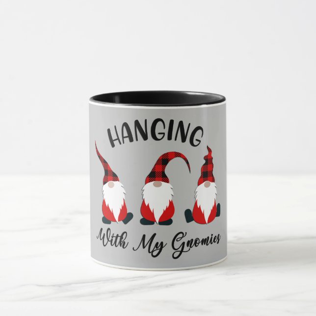 Mit meinen Gnomen umgehen Tasse (Zentrum)