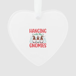 Mit meinen Gnomies Weihnachtsgnom hängen Ornament