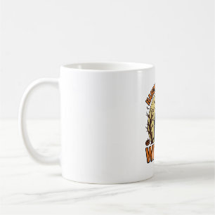 Mit meinen Hexen abhängen Vintage Halloween Design Kaffeetasse