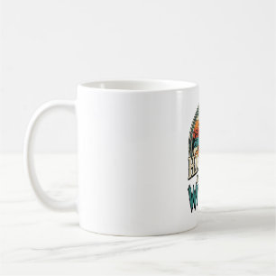 Mit meinen Hexen abhängen Vintage Halloween Design Kaffeetasse