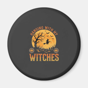 Mit meinen Hexen Halloween Magnet