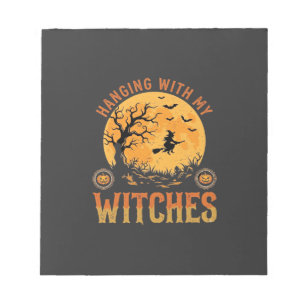 Mit meinen Hexen Halloween Notizblock