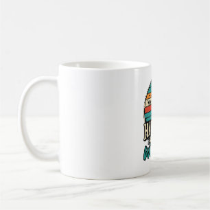 Mit meinen Hexen hängend Vintage-Halloween-Shirt D Kaffeetasse