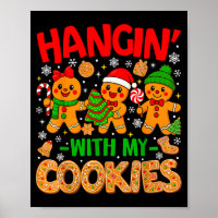 Mit meinen Keksen hängen Gingerbread Weihnachten M