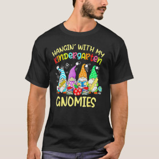 Mit meinen Kindergarten-Gnomen zurück in die Schul T-Shirt